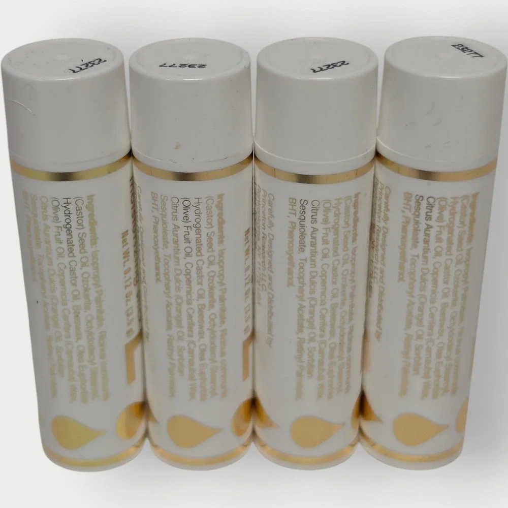 LOT‎ OF 4 Nature's Truth Vitamin E Moisturizing Stick Lip Balm 0.12 oz NEW!